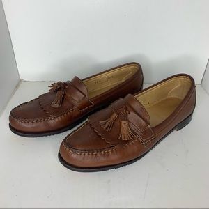 Allen Edmonds Danforth 13B pebbled leather loafers